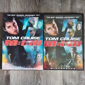 Mission Impossible III 3 DVD 2006 Paramount Tom Cruise Lenticular Sleeve
